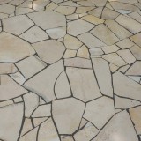 Polygonal Sandsteinplatten